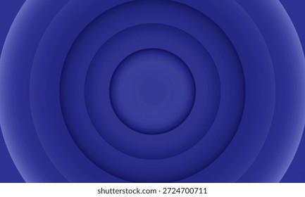 Fundo futurista de gradiente azul abstrato com círculos. eps10.