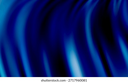 Gradiente Azul Abstractas Con Suaves Rayas De Luz Y Curvas Fluidas Para Un Diseño Moderno