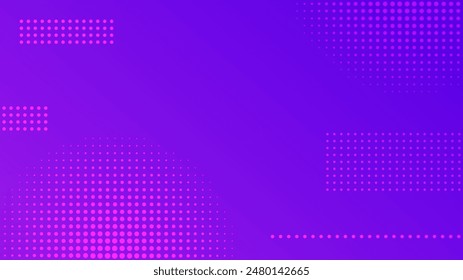 Abstract blue gradient geometric background with dots. Header banner. Bright abstract presentation backdrop. Vector illustration