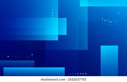 Fondo geométrico degradado azul Abstractas. Ilustración vectorial