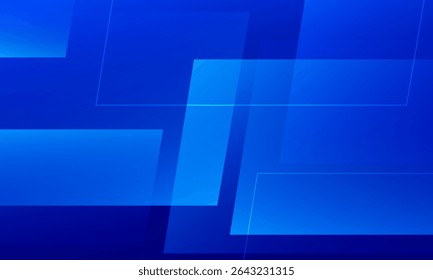 Abstract blue gradient geometric background. Eps10 vector