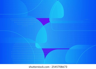 Abstract blue gradient illustration background with simple blue rectangle pattern with 3d look. dynamic background design. Eps10