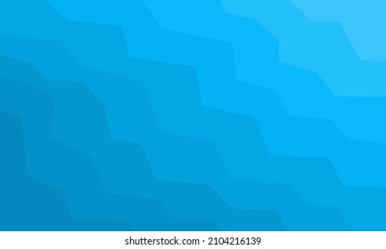 Abstract blue gradient layers background