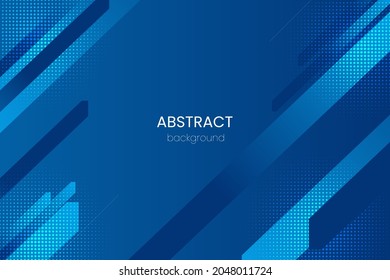 Abstract blue gradient line geometric background. Modern background design. Various shapes composition creative templates. Fit for presentation design. website, basis for banners, wallpapers, brochure