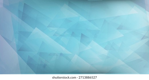 Gradiente azul abstracto bajo patrón de triángulo de polietileno de fondo moderno