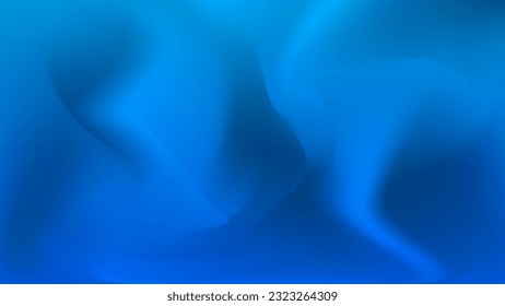 Abstract blue gradient mesh wallpaper vector illustration