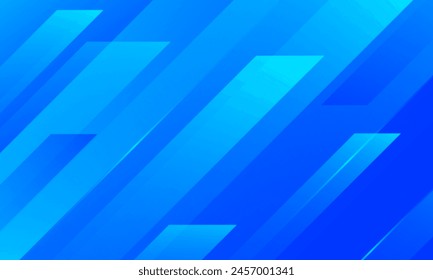 Abstract blue gradient overlap geometric background. Vector illustration