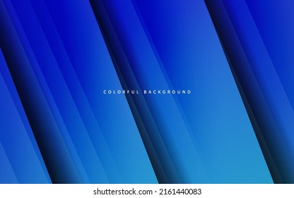 Resumen de fondo de arte de fondo de papel degradado azul 