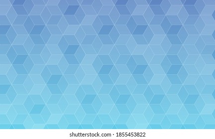 abstract blue gradient polygon background, modern abstract polygon background