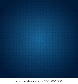 Abstract blue gradient radial background with square pattern texture. Vector illustration