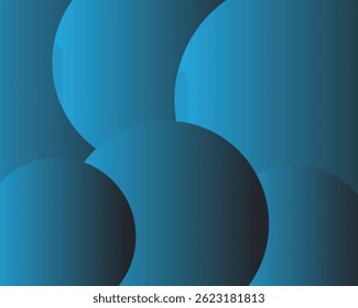 Fundo de formas de gradiente azul abstrato. Vetor Eps 8