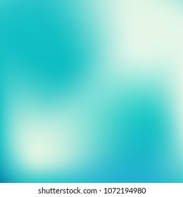 Abstract blue gradient. Smooth blurred background. Website texture backdrop. Plain dreamy design. Mesh background. Abstract modern style. Bright eco gradient. Plain mesh illustration. Blue vector.