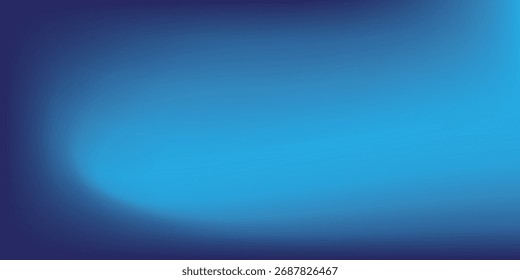 Abstractas sala de estudio degradado azul, patrón de fondo abstracto, paredes y piso reflejan luces de neón.