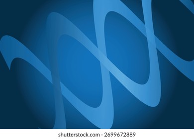 Abstract blue gradient swirls on a black background, suggesting motion and technology.