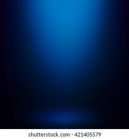 Abstract blue gradient. Used as background for product display .