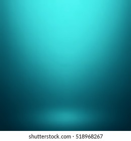 Abstract blue gradient. Used as background for product display - Vector