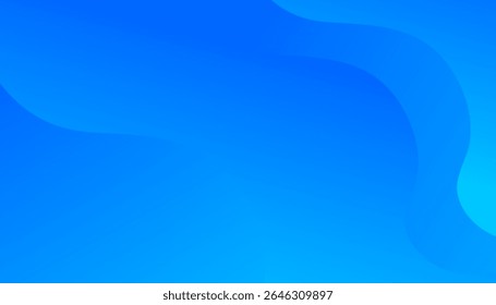 Gradiente azul abstrato. Usado para decorar anúncios, publicações, vetor Eps10