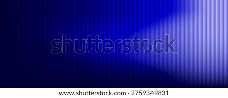 Abstract blue gradient vector background with vertical lines creating a dynamic, modern design. Ideal for digital art, web design, or presentations.