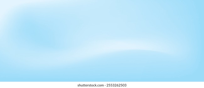 Abstract blue gradient vector banner template