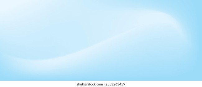 Abstract blue gradient vector banner template