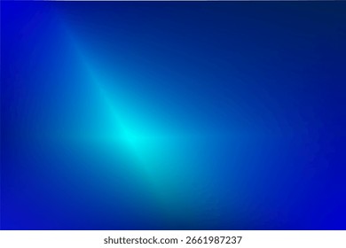 Gradiente azul Abstractas con efecto de luz vibrante y brillo radiante