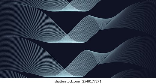 abstract blue gradient wave background