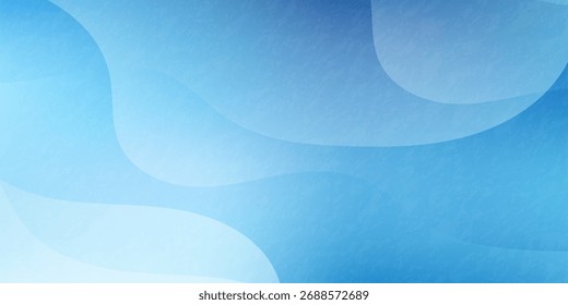 Abstract Blue Gradient Wave Background. Suit for banner, web, brochure, pamflet and presentation
