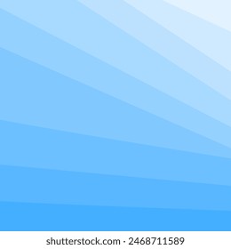 Abstract blue gradient wave simple background. Vector illustration.
