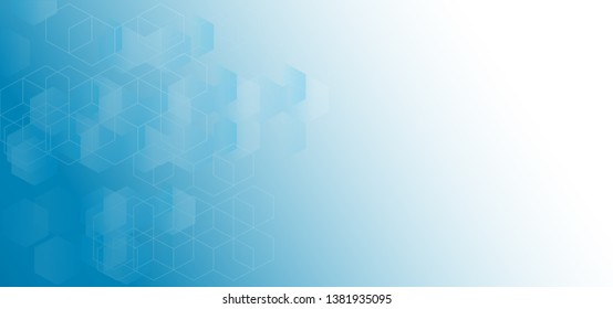 The abstract blue graphic for background content.