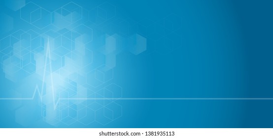 The abstract blue graphic for background content.