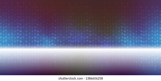 The abstract blue graphic for background content.