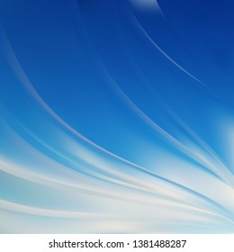 Abstract Blue Graphic Background Image