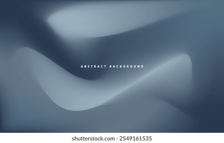 Abstract Blue and Gray Aesthetic Animation Art - Dynamic Digital Backgrounds with Glowing Lights and Futuristic Design