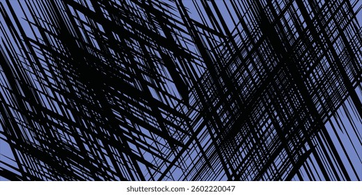 Abstract blue gray background with stripe line gradient grunge black. 