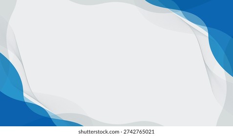 Abstract Blue Gray Wavy Background Modern Dynamic Design,abstract blue wave copy space background,preseentation background,ppt background