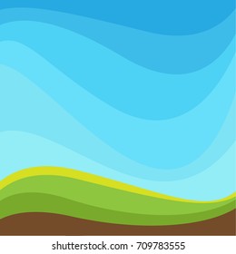 abstract blue green background