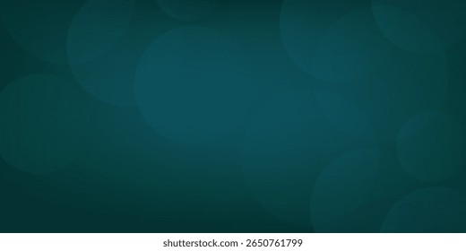 Abstract blue green background created in camera with a macro lens with overlapping bokeh circular shapes soft modern simple good