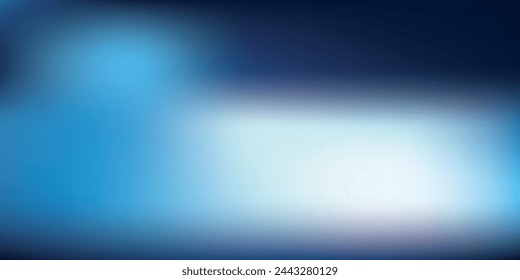 Abstract blue and green background. Nature gradient backdrop. Vector illustration. Ecology concept for your graphic design, banner or poster.