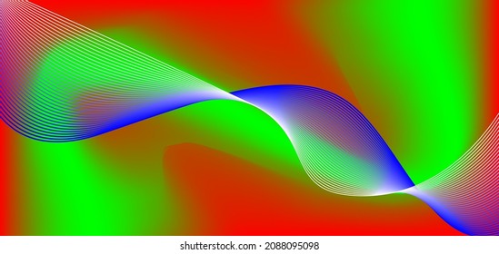 Abstract blue and green background.  Vector illustration. Ecology concept for your graphic design, banner or poster.