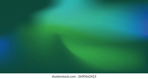 Abstrato Azul e Verde Branco fundo Vetor Arte