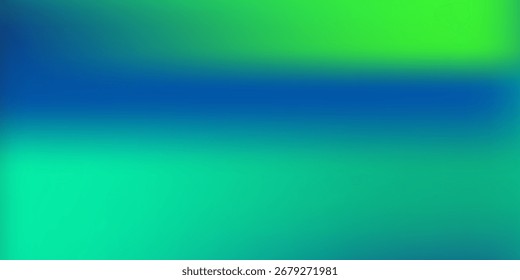 Abstractas fondo azul verde borroso.
