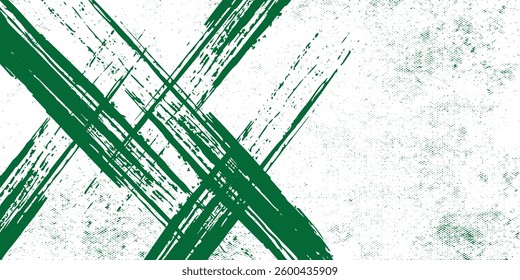 Abstract Blue and Green Brush Texture Background with Halftone and Glowing Light Effects. Sport Background with Grunge Style. Scratch and Texture Elements For Design