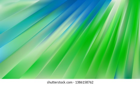 Abstract Blue and Green Diagonal Lines Background