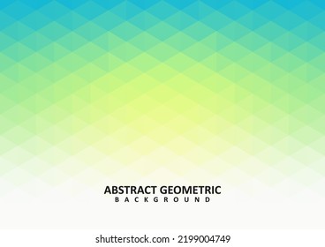 Abstract blue and green geometric background texture. Geometric vector background