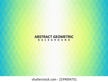 Abstract Blue Green Geometric Background Texture Stock Vector (Royalty ...