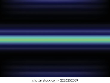 Resumen de fondo azul y verde de resplandor, fondo del haz de luces, fondo de alta tecnología, línea de neón de la tecnología digital. ilustración de arte vectorial.