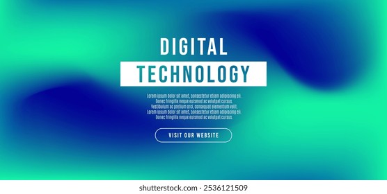 Abstract blue green gradient digital technology speed connect background, cyber information, communication, innovate future tech data, internet network connection, Ai big data, wall floor illustration