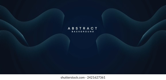 Abstract Blue, Green Gradient Flowing Dot Waving Particle geometric Technology Background. Digital Futuristic Purple, Pink Gradient Dotted Wave. Concept For Science, Music cover, website, header
