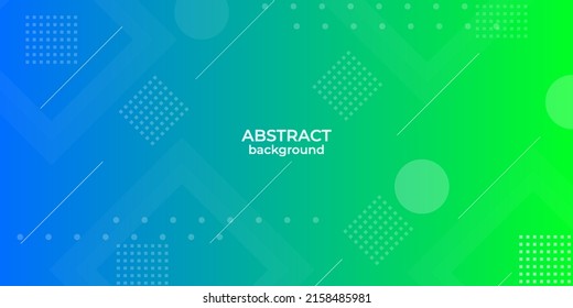 Abstract blue and green gradient illustration background with simple pattern. cool design.Eps10 vector