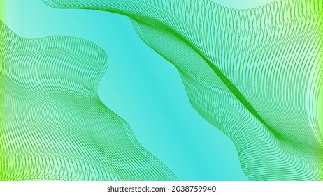 Abstract blue green with modern colors. bright blue green abstract geometric background with mixed shapes